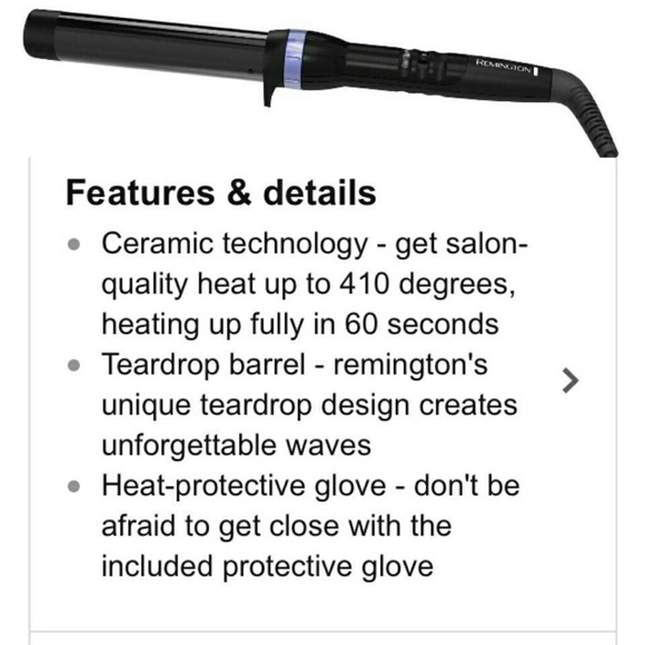 Remington curling wand - Picture 4 of 5